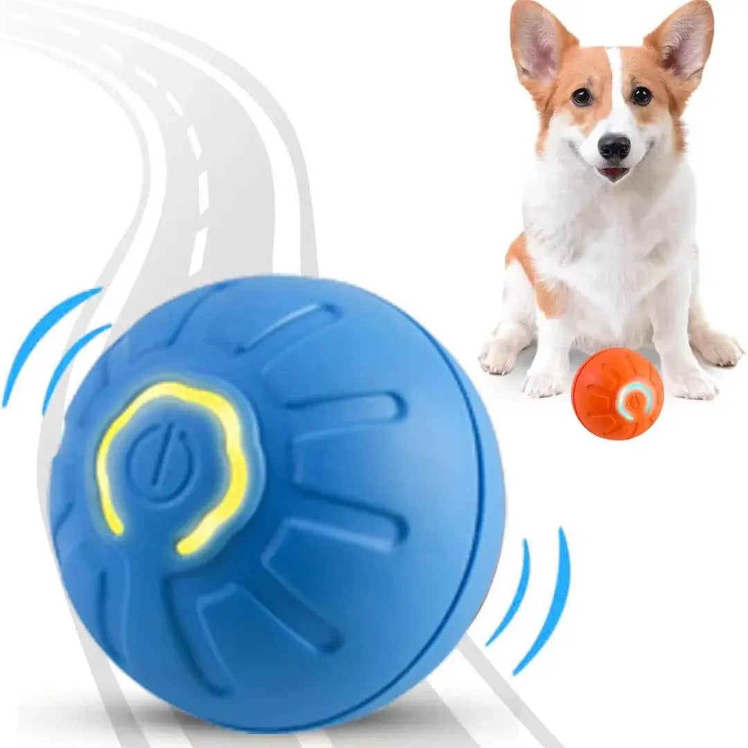 Pet toys Gravity Electric Amusement Pet Ball Smart Bouncing Ball For Dogs and Cats - Nova Trendz