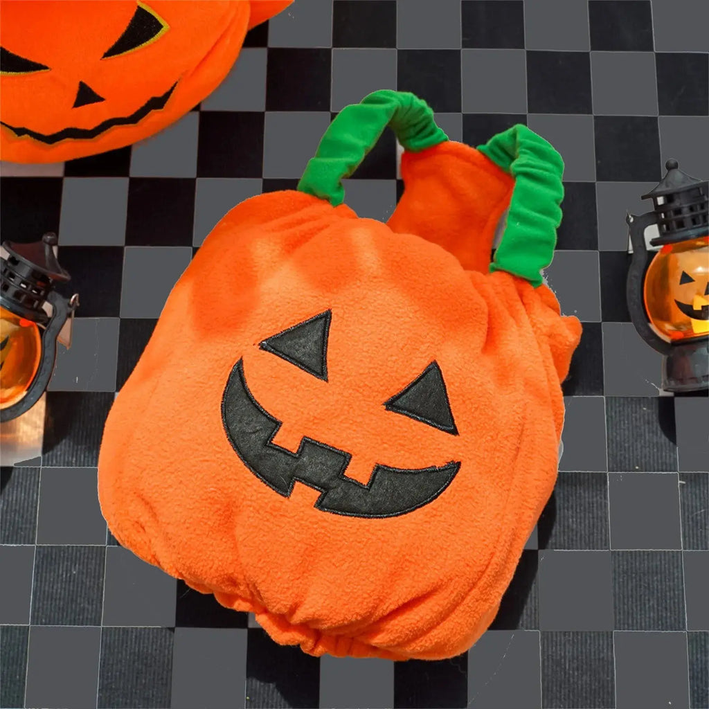 Halloween Pumpkin Lantern Dog Clothes Transformation Costume Cosplay Funny Cat Teddy Dog Special Events Apparel Comical Outfits - Nova Trendz