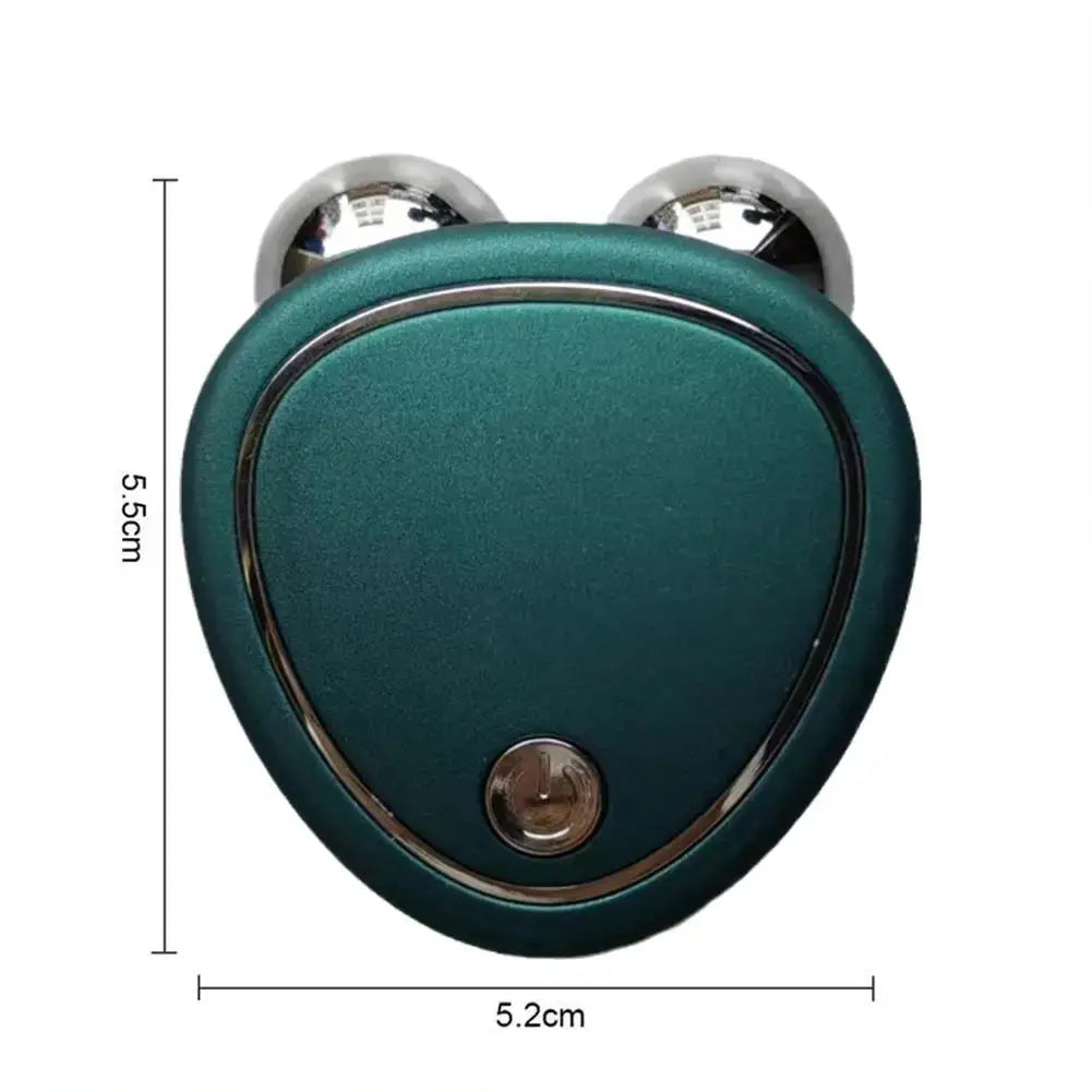 Green EMS Face Lift Massager Machine Roller Microcurrent Facial Device Beauty Instrument Rejuvenation Tighten Skin Face Tool Nova Trendz