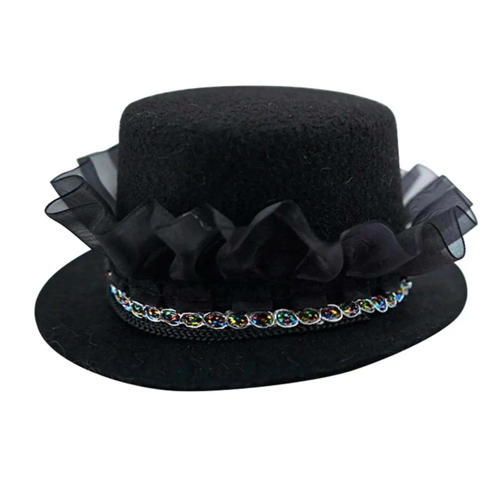 Festival Dog Hat Dogs Cat Wedding Party Gentleman Hats Caps For Puppy Kitten Headwear Pet Halloween Photo Prop Top Hat Accessory - Nova Trendz
