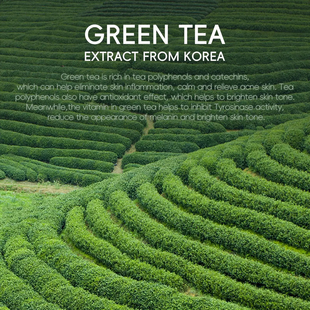 Green Tea Facial Cleanser 50g Skin Deep Cleansing Moisturizing Blackhead Removal Skincare Face Wash Foam Face Cleanser Skin Care - Nova Trendz