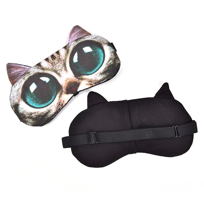 Eye Mask Eye Cover Natural Sleeping Eye Patch Cute Sleep Mask Women Men Eyepatch