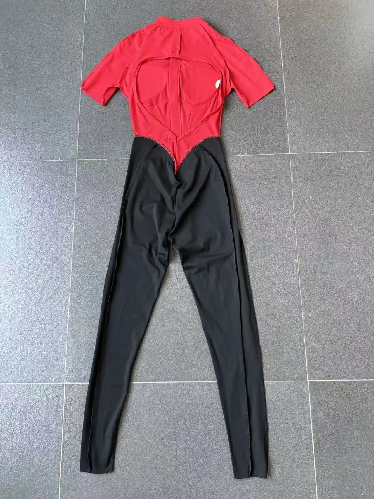 Yoga Bodysuit Short Sleeves Women's Tracksuits Gym Zipper Jumpsuits Sports Workout High-intensity Fitness One-piece Tights Suit - Nova Trendz