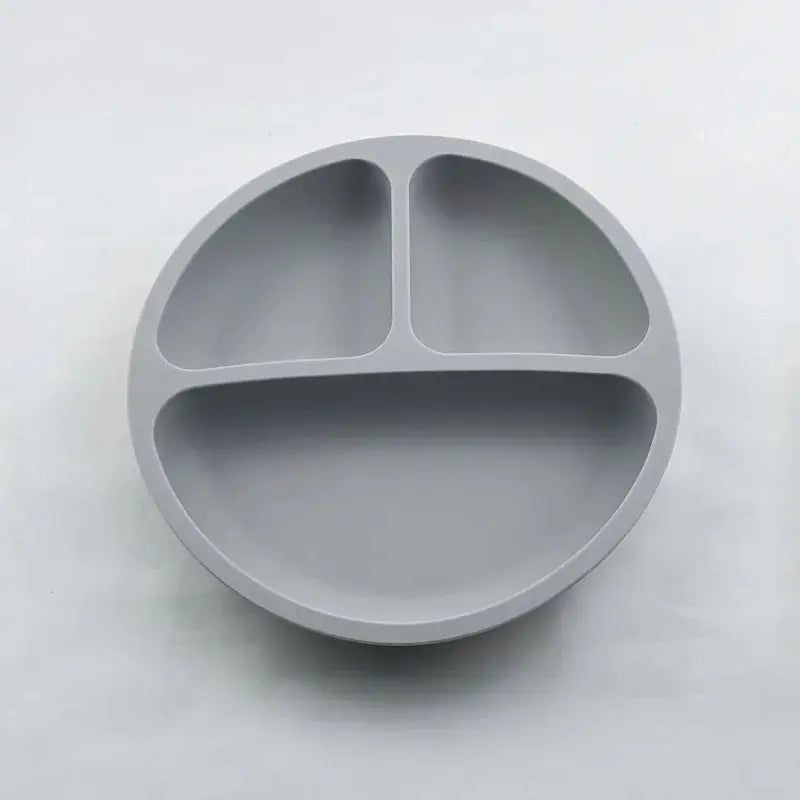 Baby Safe Silicone Dining Plate Suction Cartoon Children Dishes Feeding Toddler Training Tableware Retro Kids Smile Face Bowl Nova Trendz