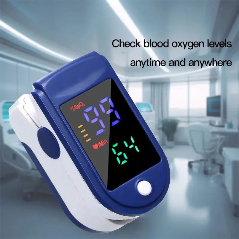 Pulse Oximeter Finger Clip Pulse Monitor Home Monitoring Pulse Oximeter Blood Oxygen Saturation Detector Clip Nova Trendz