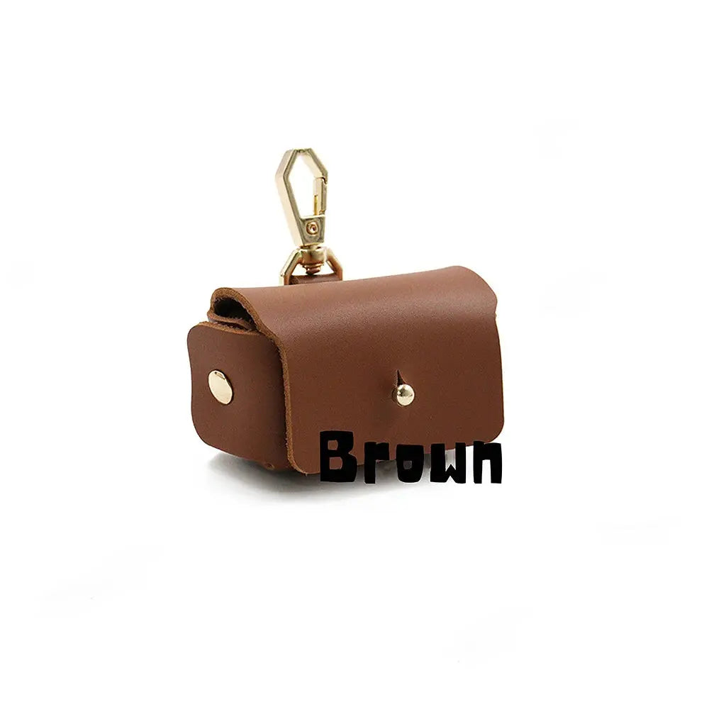 Personalized Initial Leather Ring Bearer Pouch for Dogs Custom Wedding Ring Box for Dog Collars Ring Holder Pet Wedding Gift Nova Trendz
