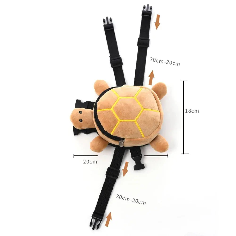 Cartoon Turtle Shape Dog Backpack No-Pull Pet Harness Vest Self Carrier Metal Zipper Large Capacity Backpack Pet Products Nova Trendz