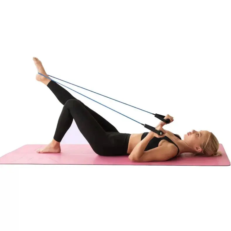 Resistance Bands With Handles Exercise Workout For Men Women Strength Training Equipment At Home 5 Levels Tube Band Pull Rope Nova Trendz