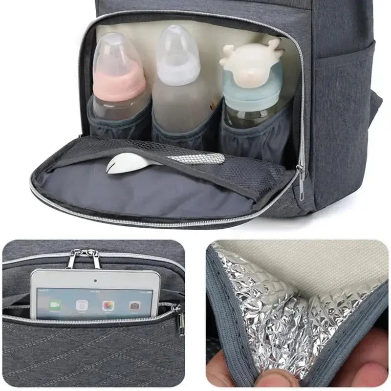 Mommy Diaper Bags Baby Stroller Hanging Bag Mother Large Capacity Nappy Backpacks with Changing Mat Convenient Baby Nursing Bags Nova Trendz