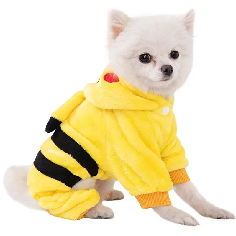 Pet Dog Clothes Soft Warm Fleece Dogs Jumpsuits Pet Clothing for Small Dogs Puppy Cats Clothes Chihuahua Yorkshire Costume Coat - Nova Trendz