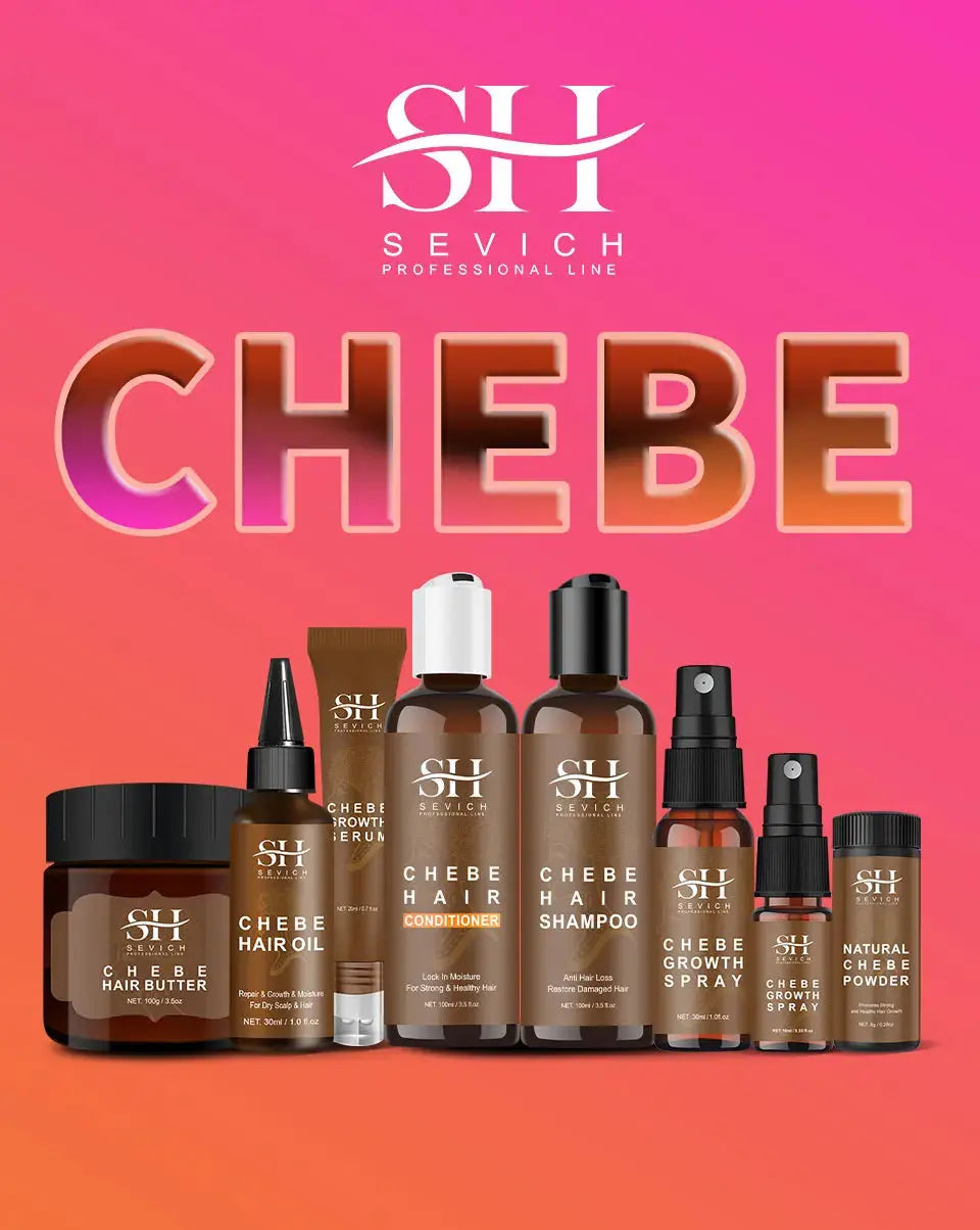 CHEBE Hair Growth Shampoo Conditioner Set Anti Hair Loss Treatment for Men Women Fast Thicken Regrowth Oil Beauty Health SEVICH Nova Trendz