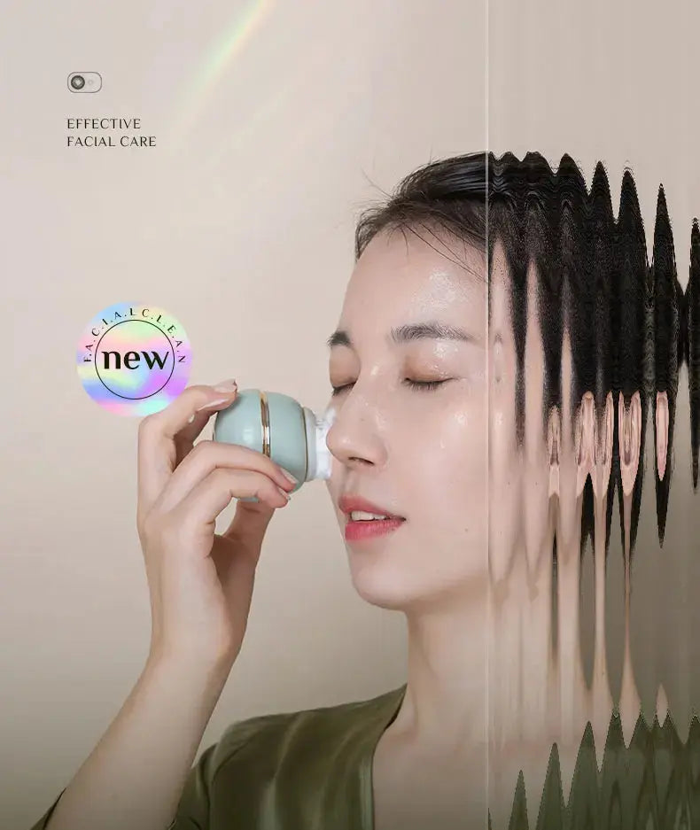Trending Beauty Products Beauty Equipment Skin Care Deep Face Cleaning Exfoliating Sonic Facial Cleansing Brush Nova Trendz