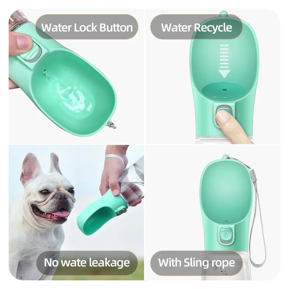 Portable Dog Water Bottle For Small Large Dogs Bowl Outdoor Walking Puppy Pet Travel Water Bottle Cat Drinking Bowl Dog Supplies Nova Trendz