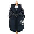 Pet Dog Coat with Harness Winter Cat Waterproof Coat Zipper Dog Jacket with Reflective Harness for Smal Medium Large Dogs - Nova Trendz