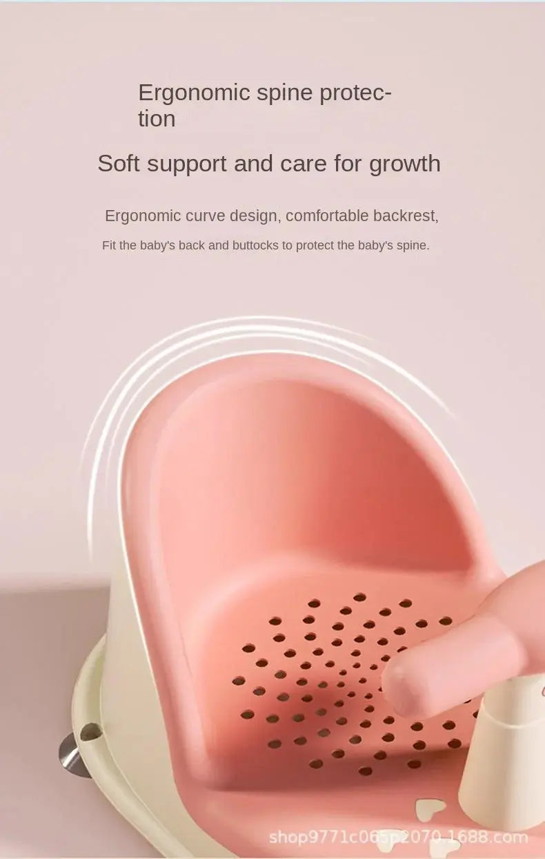 Children's Shower Seat Portable Shower Stand for Newborns and Young Children Children's Growth Accessories Nova Trendz