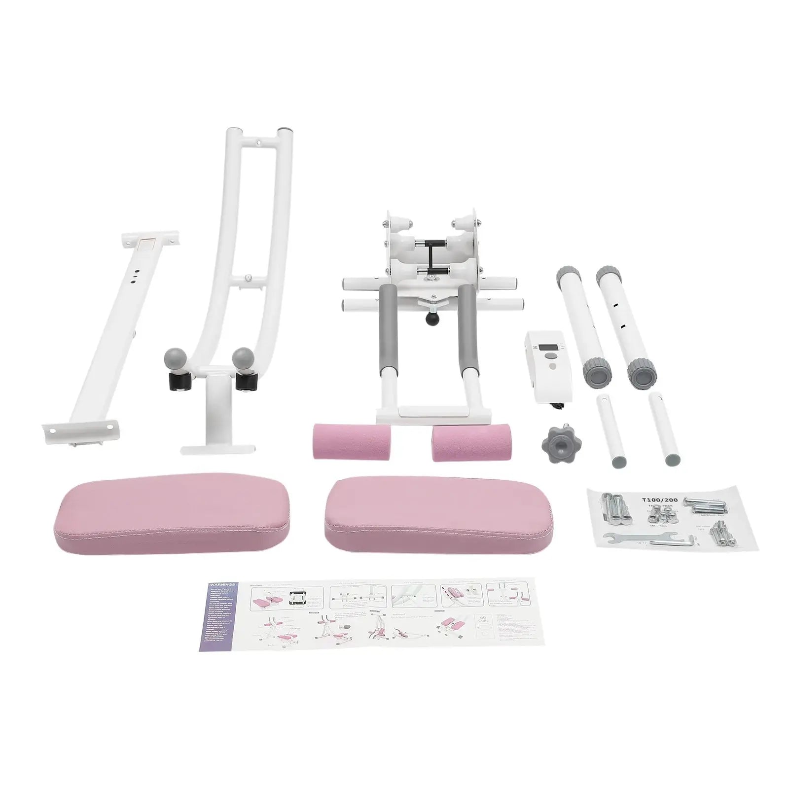 Ab Machine, 150kg/330lbs Weight Capacity, Foldable, Core & Abdominal Exercise Fitness Equipment for Home Gym Nova Trendz