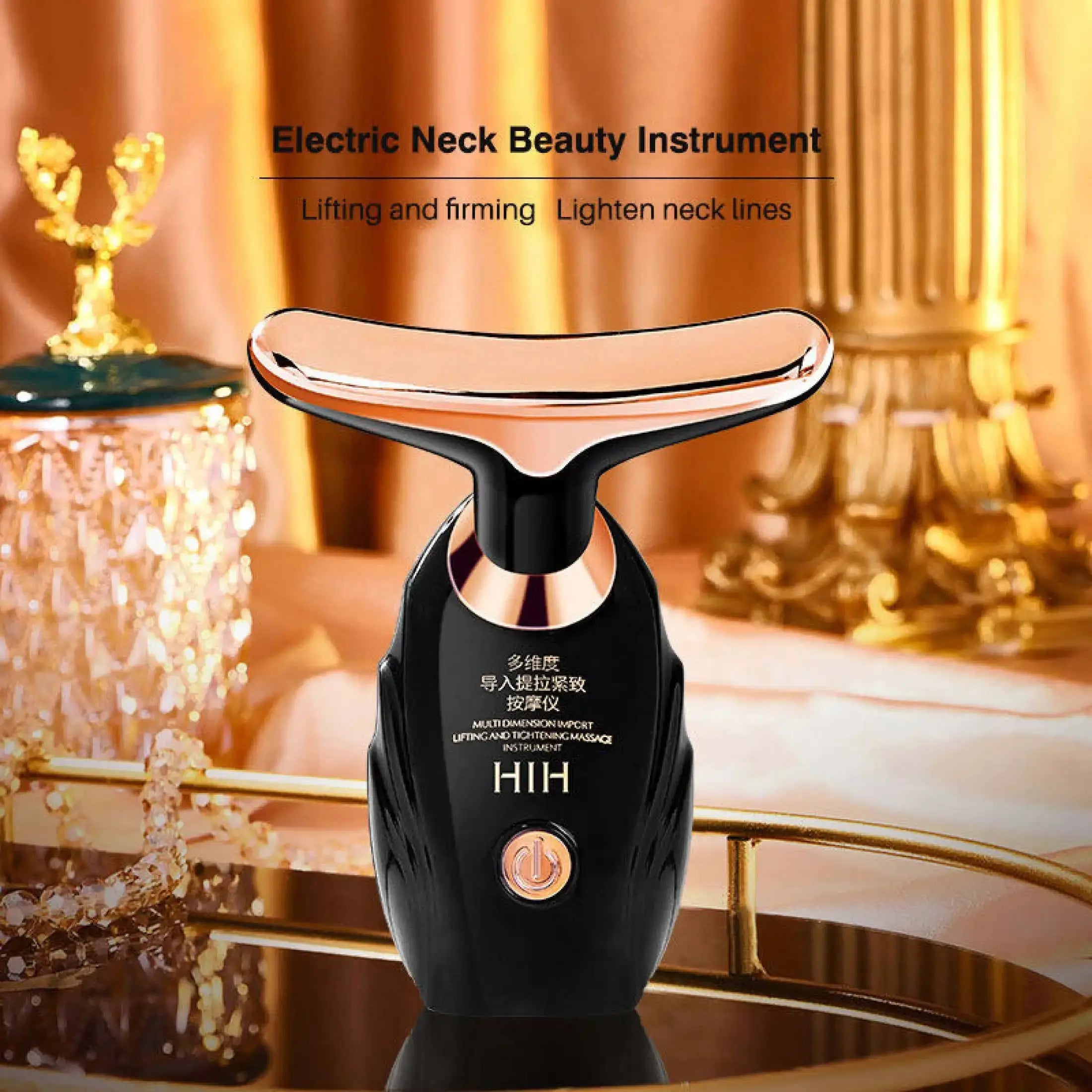 3-in-1 Microcurrent Facial Massager for Face, Neck & Eye Area Nova Trendz