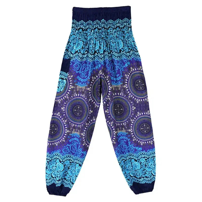 Yoga Pants Women Hippie Harem Printed Leggings Boho High Waisted Pantalone De Mujer Cintura Alta Calca Feminina Beach - Nova Trendz