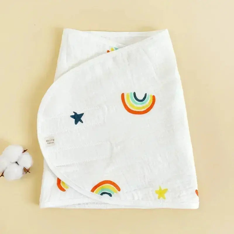 Baby Swaddle Blanket 0-6 Months Strap Protect Belly Baby Sleeping Blanket Wrap for New Born Thin-style for Summer - Nova Trendz