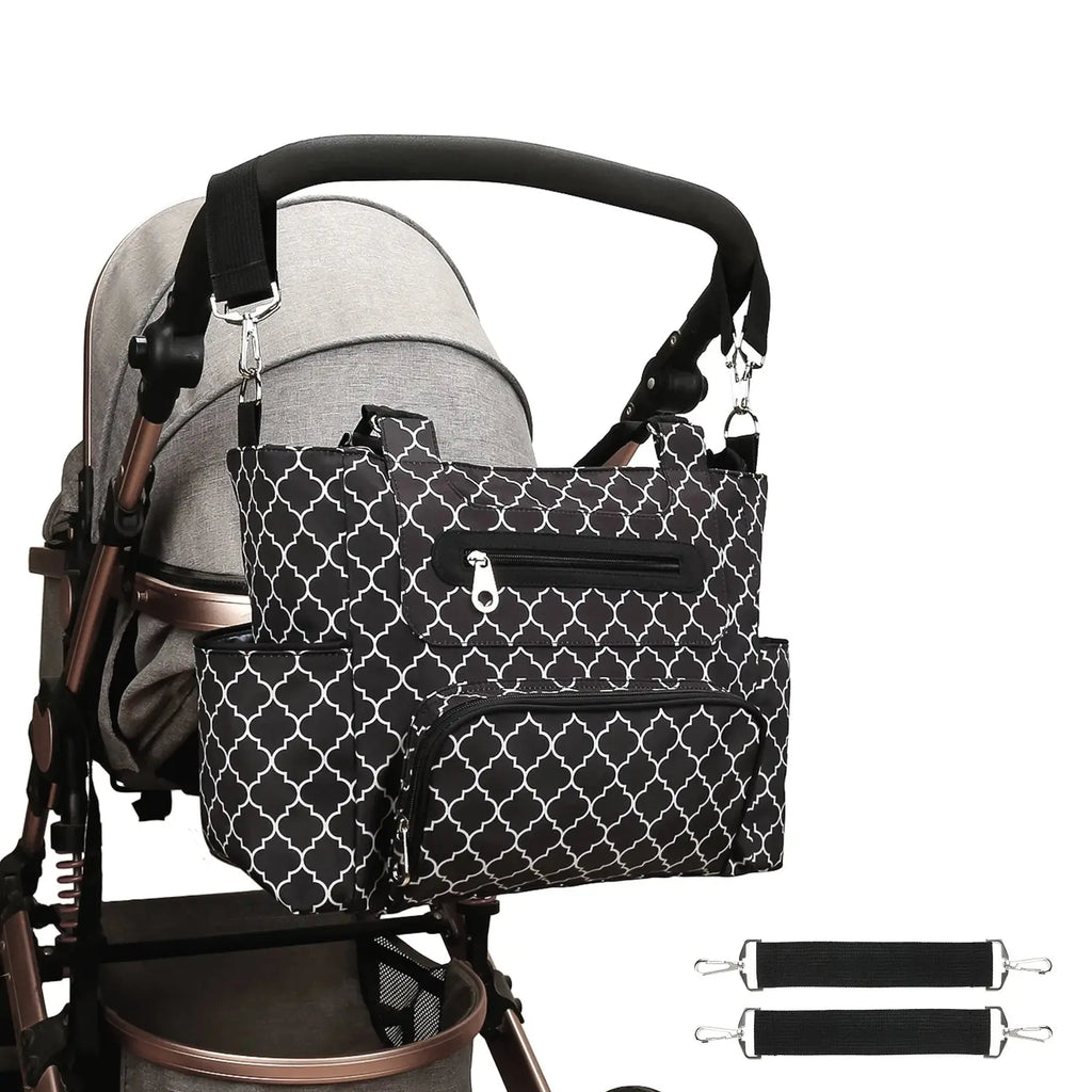 7pcs Nappy Changing Bag Set,Multifunction Mummy Tote Bag Baby Changing Bag Shoulder Handbag Travel Diaper Bag Nova Trendz