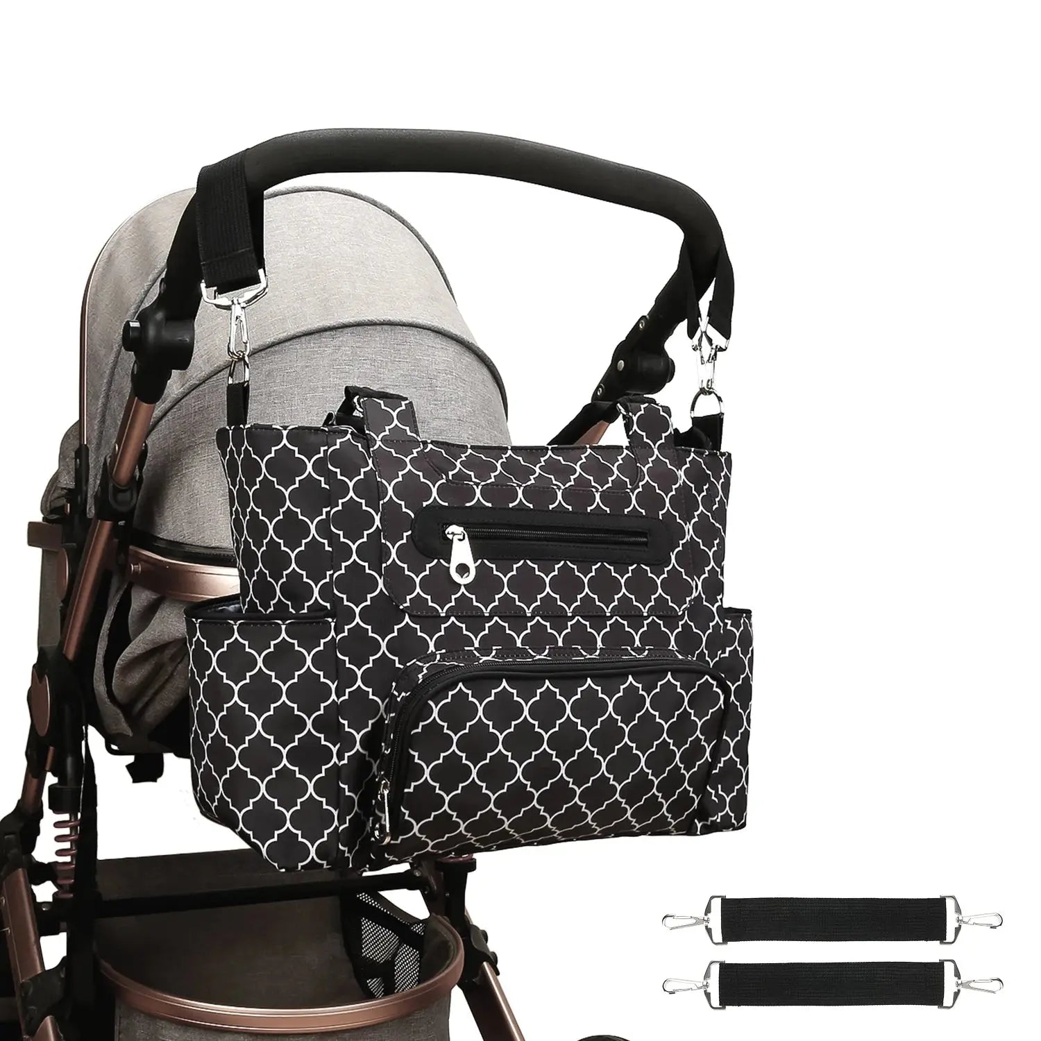 7pcs Nappy Changing Bag Set,Multifunction Mummy Tote Bag Baby Changing Bag Shoulder Handbag Travel Diaper Bag Nova Trendz