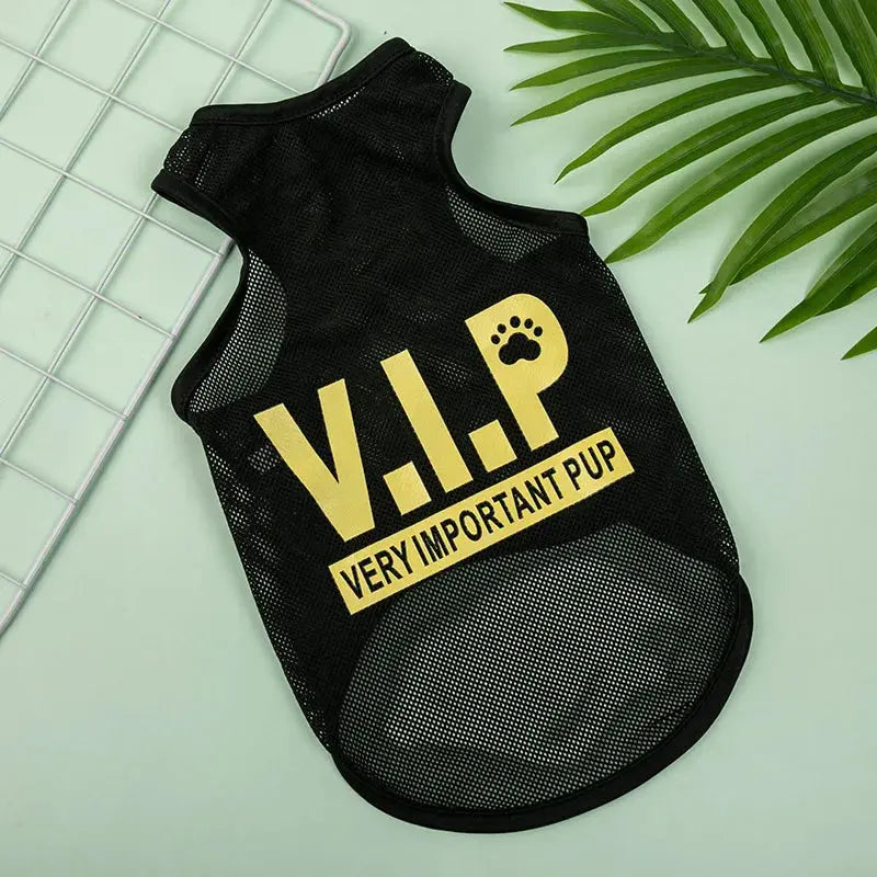 Dog Clothes Mesh Breathable Cool Vests Puppy Summer Clothes For Small Dogs Cat Pet T-Shirt Large Breed Ropa Para Perros Nova Trendz