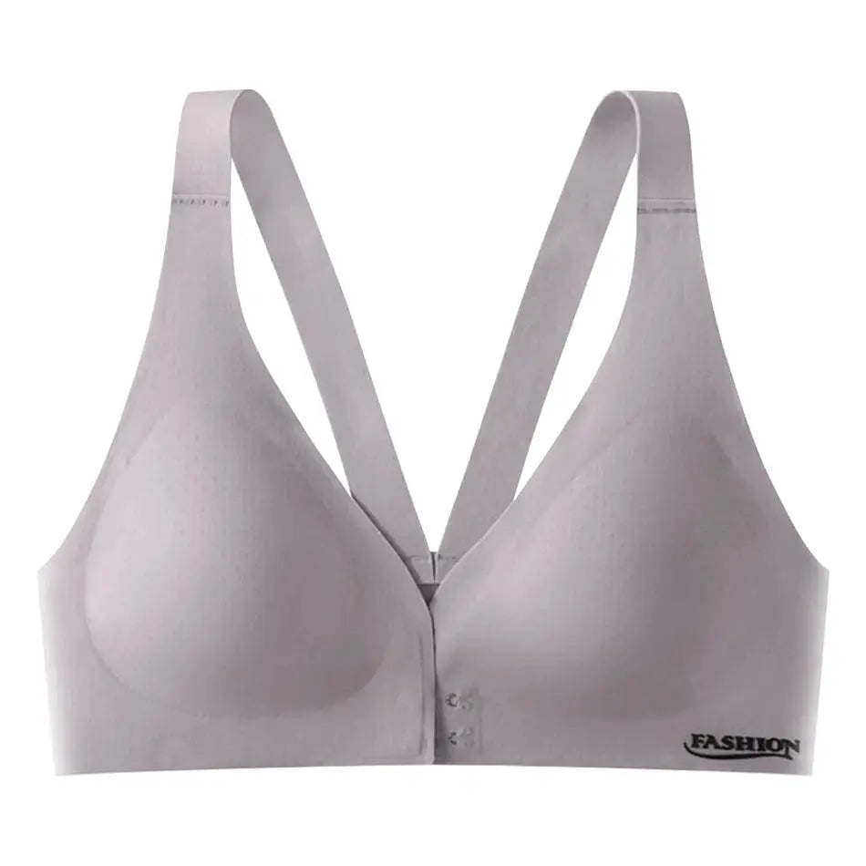 Elegant Front-Clip No Underwire Maternity Bra with Natural Latex Cooling Backless Maternity Clothings Women Lightweight Bralette Nova Trendz
