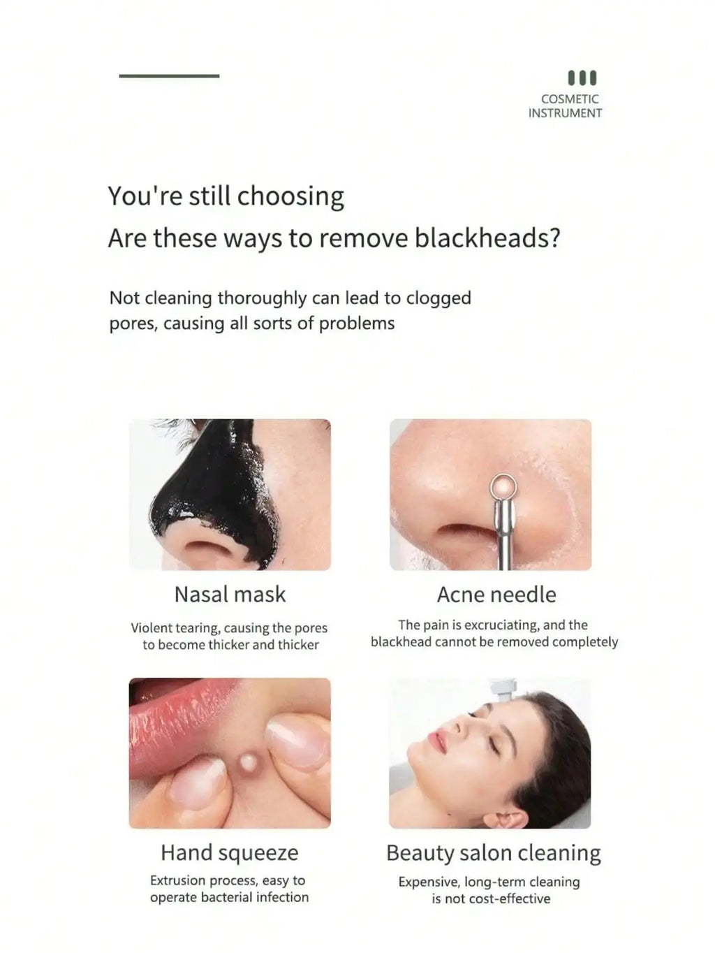 Facial Skin Scrubber Face Spatula Exfoliator Deep Cleansing Tool Blackhead Remover Pore Cleaner Body Skin Spatula Skin Care Tool Nova Trendz