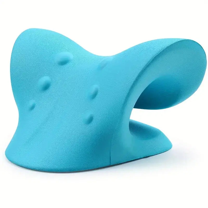 C-Type Neck Shoulder Relaxer Cervical Spine Stretch Muscle Relaxation Traction Device Massage Pillow Correction Chiropractic Nova Trendz