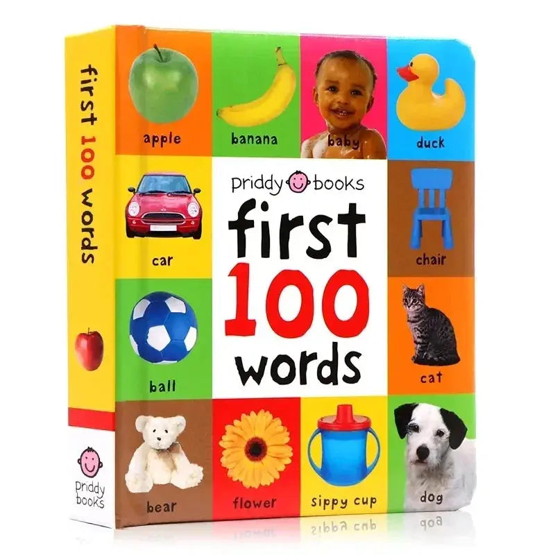 First 100 Words Baby Children's books aged 1-3English Picture Book Nova Trendz