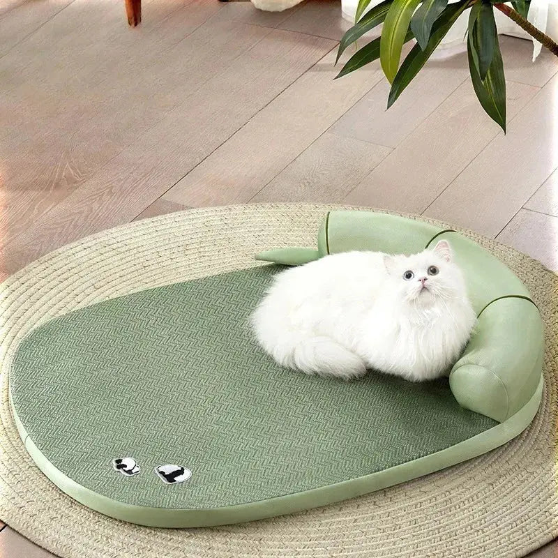 Summer Supplies for Dogs Cooling Mat Labrador Goods Animals Dog House Indoor Beds Tiny Pets Accessories Bed Big Pet Products Pup Nova Trendz
