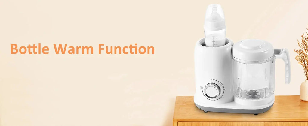 Baby Food Maker, 4 in 1 Baby Food Processor and Steamer, Puree Blender, Multifunctional Baby Puree Maker, Dishwasher Safe White Nova Trendz