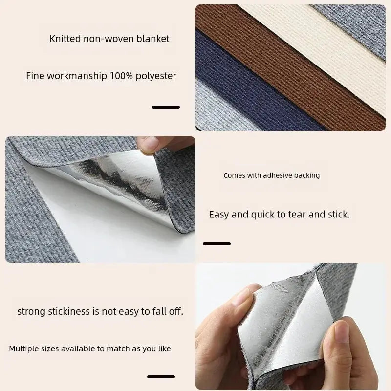 Self-Adhesive Carpet Cats Scratch Board Wall Anti Cat Scratch Sofa Diy Cats Scratch Board Sofa Protection Paws Sharpen Trimmable Nova Trendz