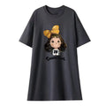 Maternity Summer Dress New Maternity Dress Fashionable Casual Sweet Age Reduction Loose Large Size Small T-Shirt Skirt Nova Trendz