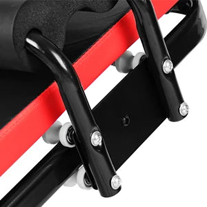 Adjustable Ab Exercise Bench, Abdominal Workout Machine Foldable Sit Up Bench, Full Body Exercise Equipment with LCD Monitor