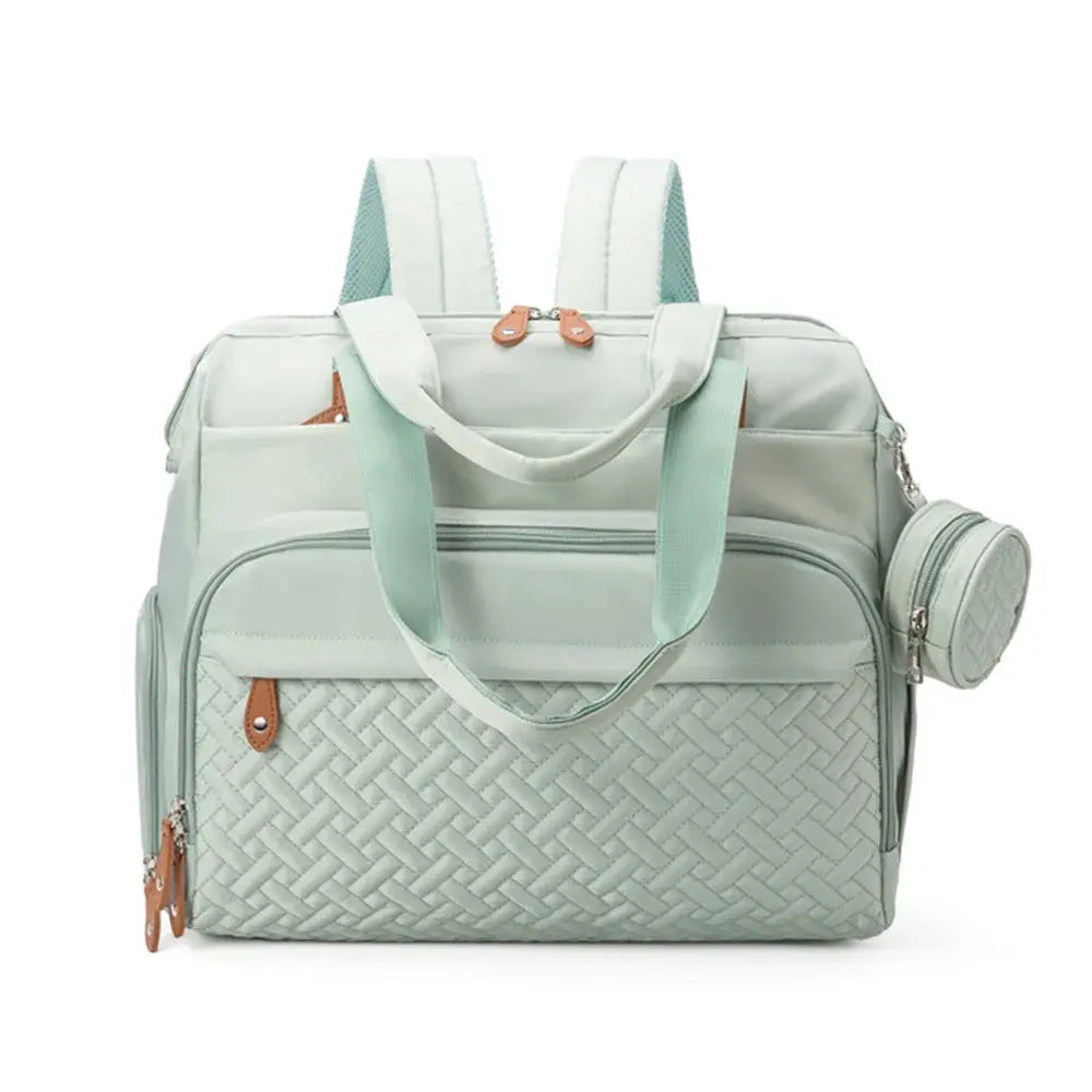 PANGDUBE Diaper Bags with 1pc Pacifier Bag Dad Mom Backpack for Travel Mommy Backpack for Baby Accessories Maternity Bag Nova Trendz