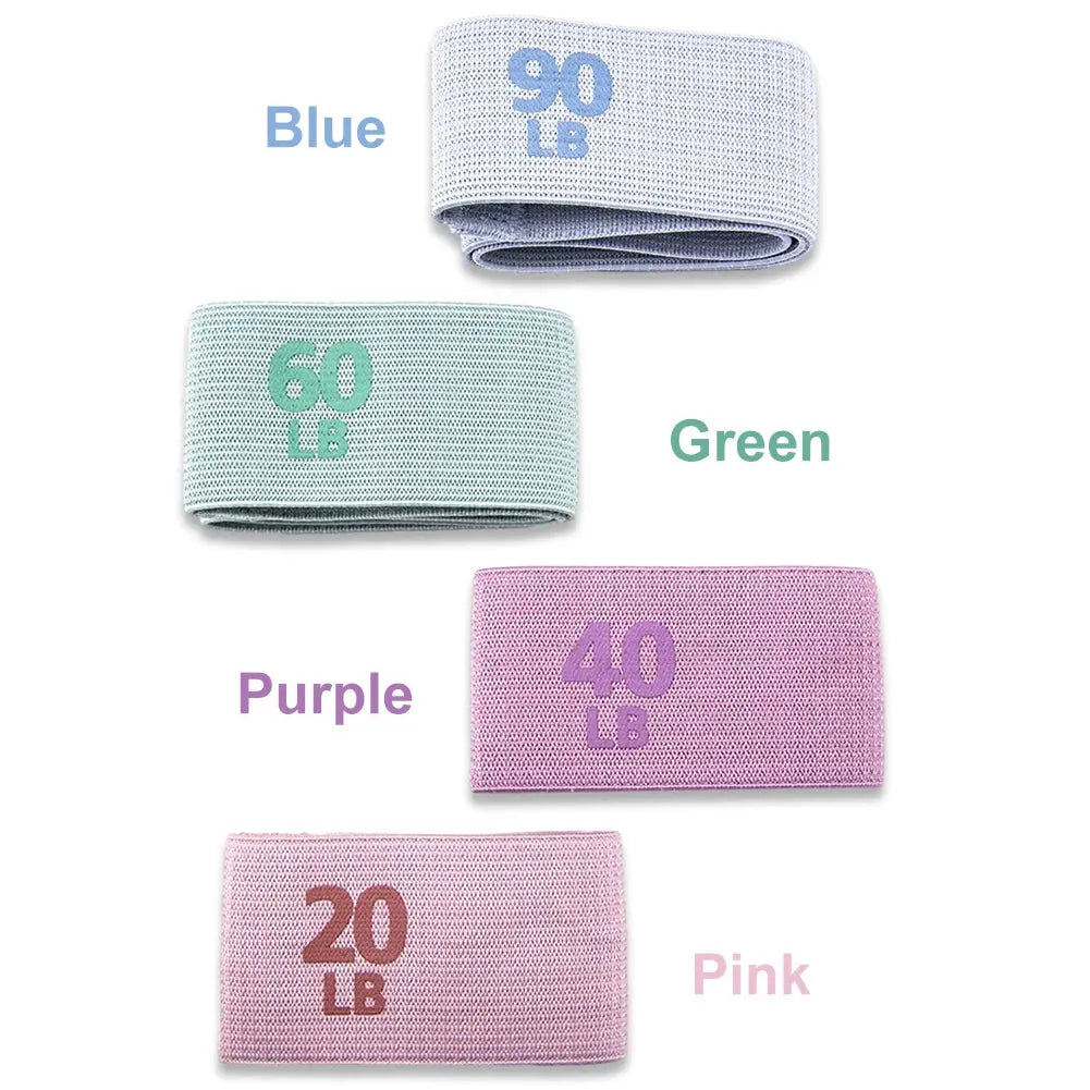 Resistance Bands for Legs and Butt Hip Glute Thigh Booty Bands Elastic Workout Bands Fitness Strips Loops Yoga Gym Equipment Nova Trendz
