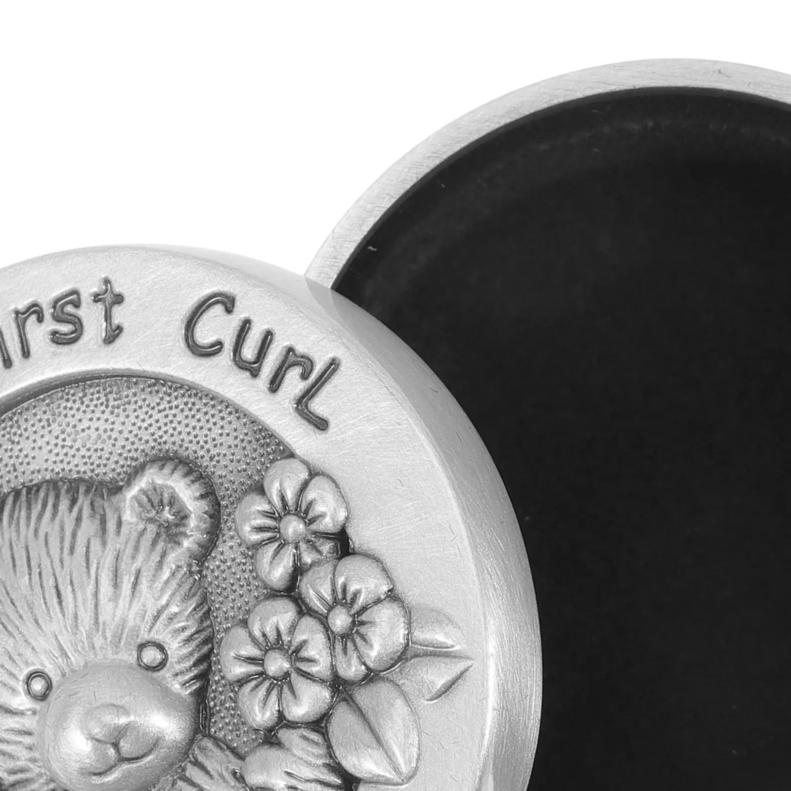 Lanugo Collection Box Baby Keepsake Case Container Souvenir Stainless Steel Men and Women Nova Trendz