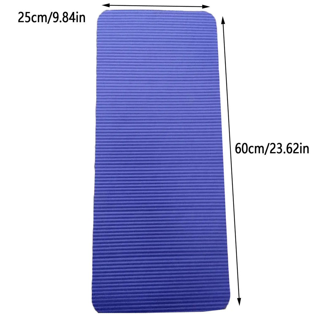1x Yoga Mat Anti-Skid Sports Fitness Mat 1.5cm Thick Comfort Rubber Yoga Matt For Exercise Yoga And Pilates Gymnastics Mat Nova Trendz