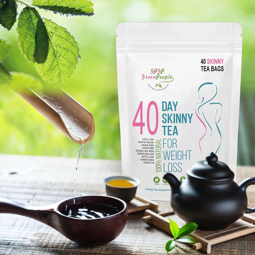Natural 40 Days Herbal Skinny Detox Weight Loss Supplement No Caffeine Non-GMO Health Food Vitamins And Supplements - Nova Trendz