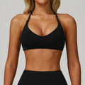 Hearuisavy Breathable Sports Bra Women Quick Drying ShockProof Gym Workout Top Casual Yoga Clothing Push Up Running Fitness Bras - Nova Trendz