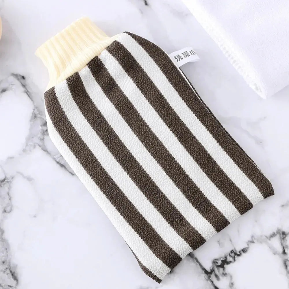 Bath for Peeling SPA Exfoliating Shower Brush Washcloth Body Cleaning Scrubber Mitt Rub Body Wash Gloves Back Shower Bath Towel Nova Trendz