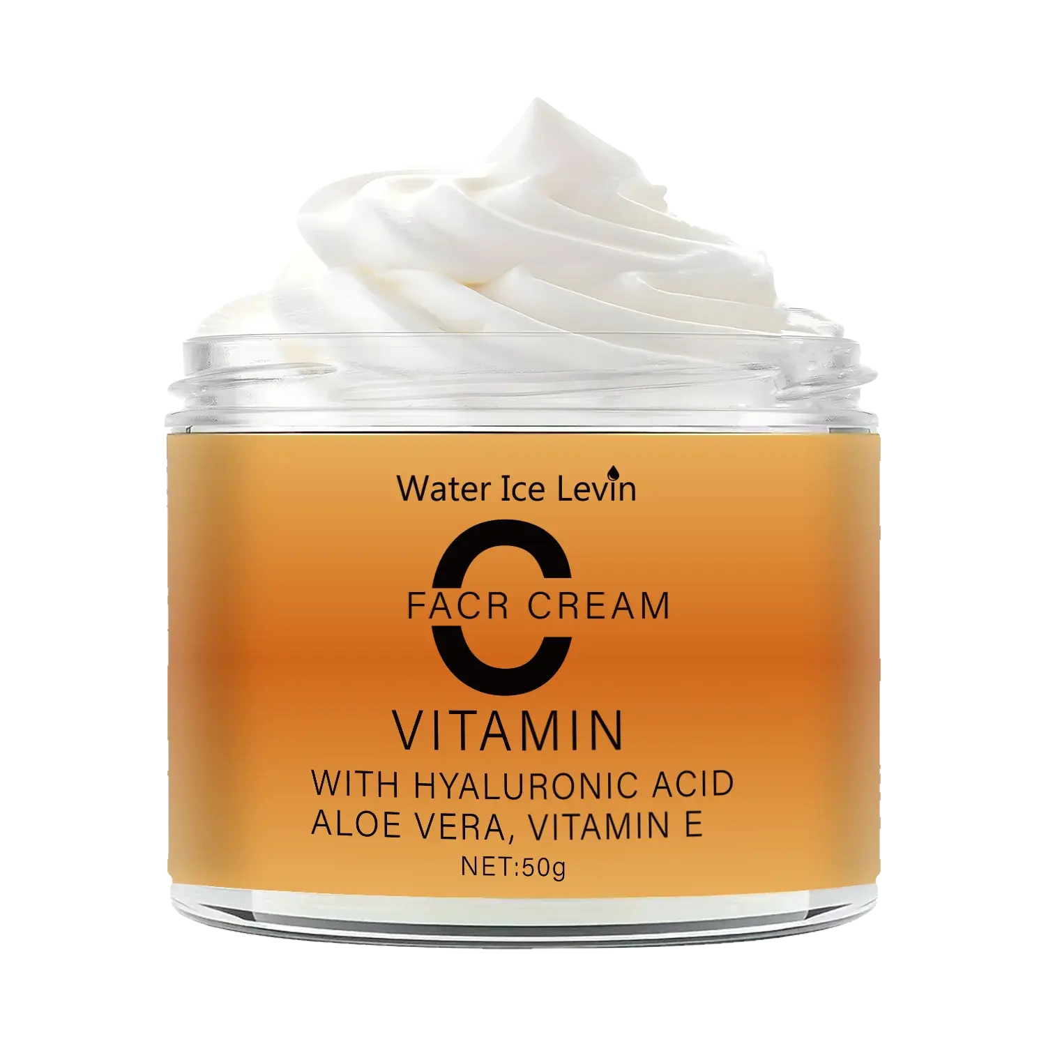 Vitamin C Facial Cream, Hyaluronic Acid, Aloe Vera and Vitamin E, Facial Moisturizing Cream, Nourishing Skin Care, Increasing Brightness, Available for All Skin Types - Nova Trendz