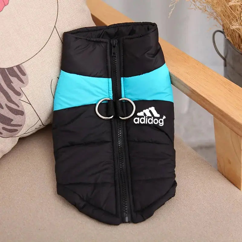 Waterproof dog Clothing Pet Coat Winter thermal vest Thickened zipper jacket Dog clothing for small to medium sized dogs - Nova Trendz