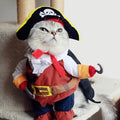 Halloween Funny Pirate Cat Dog Costume For Small Medium Dogs Cats Puppy Kitten Cosplay Creative Novelty Dress Up Party Clothes Nova Trendz
