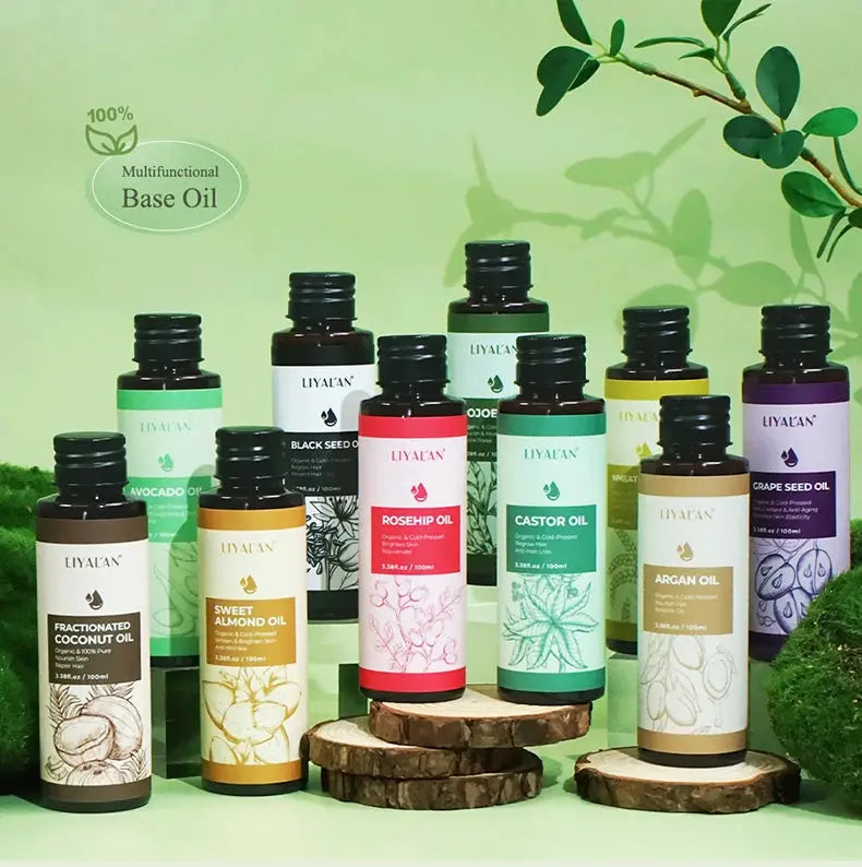 100ml Sweet Almond Oil Body Care Massage Nourish Moisturize Dry Skin Smooth Wrinkle Strengthen Hair Pure Natural Skin Care - Nova Trendz