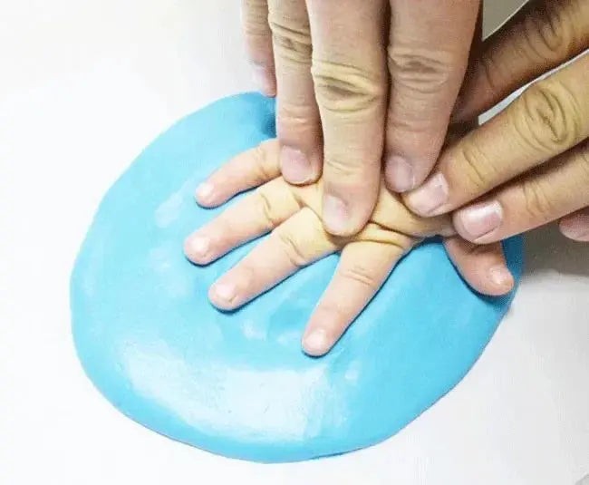 New Baby Hand Footprint Makers Handprint Fingerprint Inkpad Casting DIY Clay Toys Care Air Drying for Kids Newborn Souvenir Nova Trendz