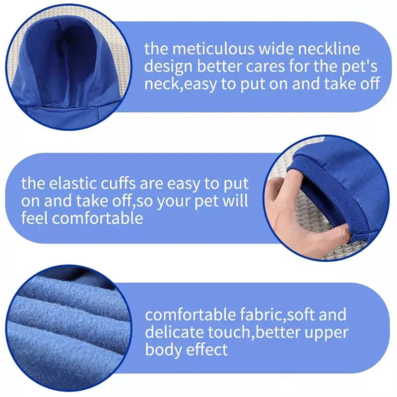 2021 Winter Pet Dog Clothes Dogs Hoodies Fleece Warm Sweatshirt Small Medium Large Dogs Jacket Clothing Pet Costume Dogs Clothes - Nova Trendz