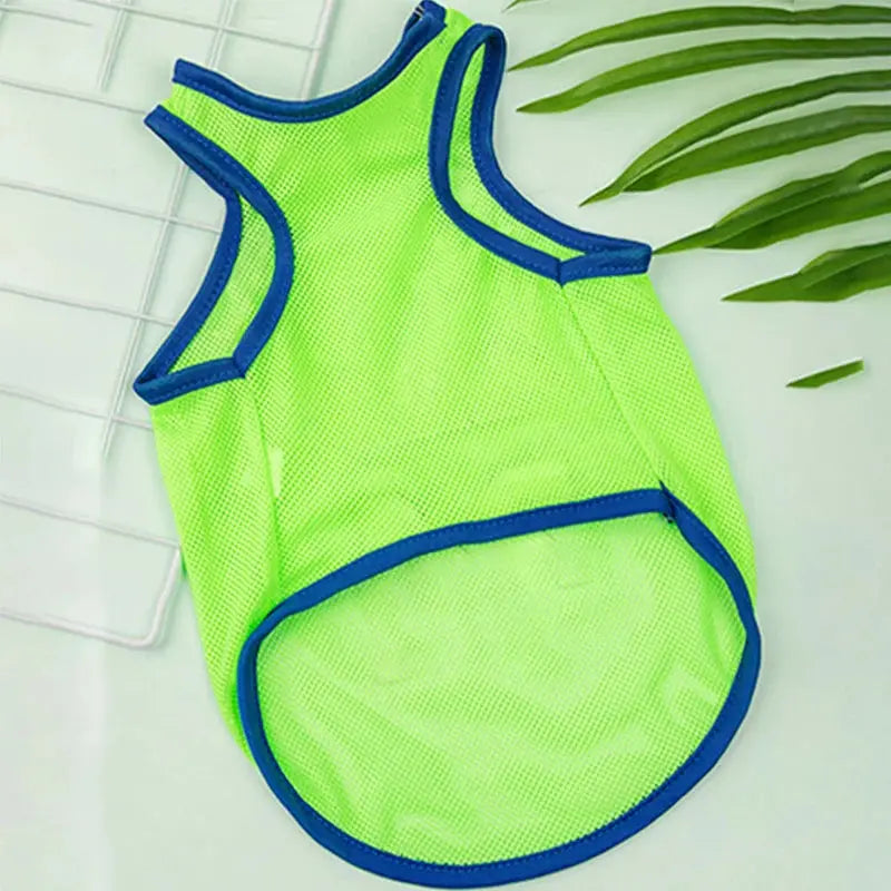 Dog Clothes Mesh Breathable Cool Vests Puppy Summer Clothes For Small Dogs Cat Pet T-Shirt Large Breed Ropa Para Perros Nova Trendz