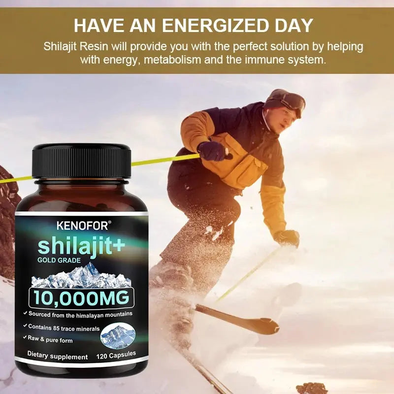 Himalaya Original Pure Shilajit Capsules, Naturally Enriched with Fulvic Acid and Over 85 Trace Minerals, Gluten Free Supplement Nova Trendz